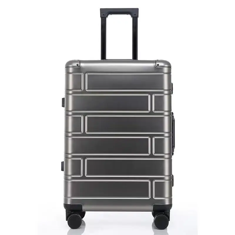 All Aluminum Suitcase 24 Inch Aluminum Frame Universal Wheel Trolley Case 20 Inch Password Boarding Case Portable Case