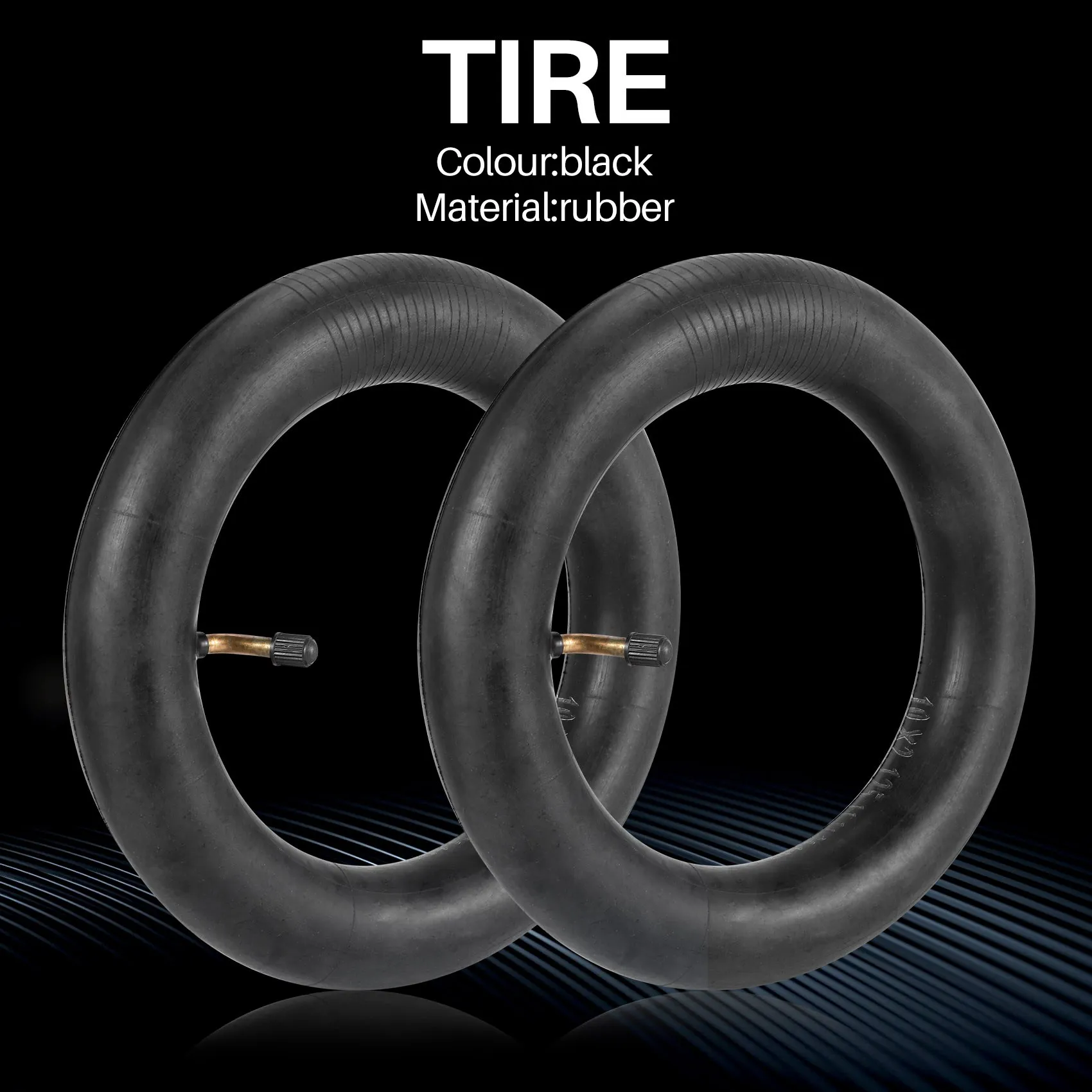 2 шт. 10X2 125 внутренняя трубка шина для скутера 10-дюймового Hover Board F1 A8 умный