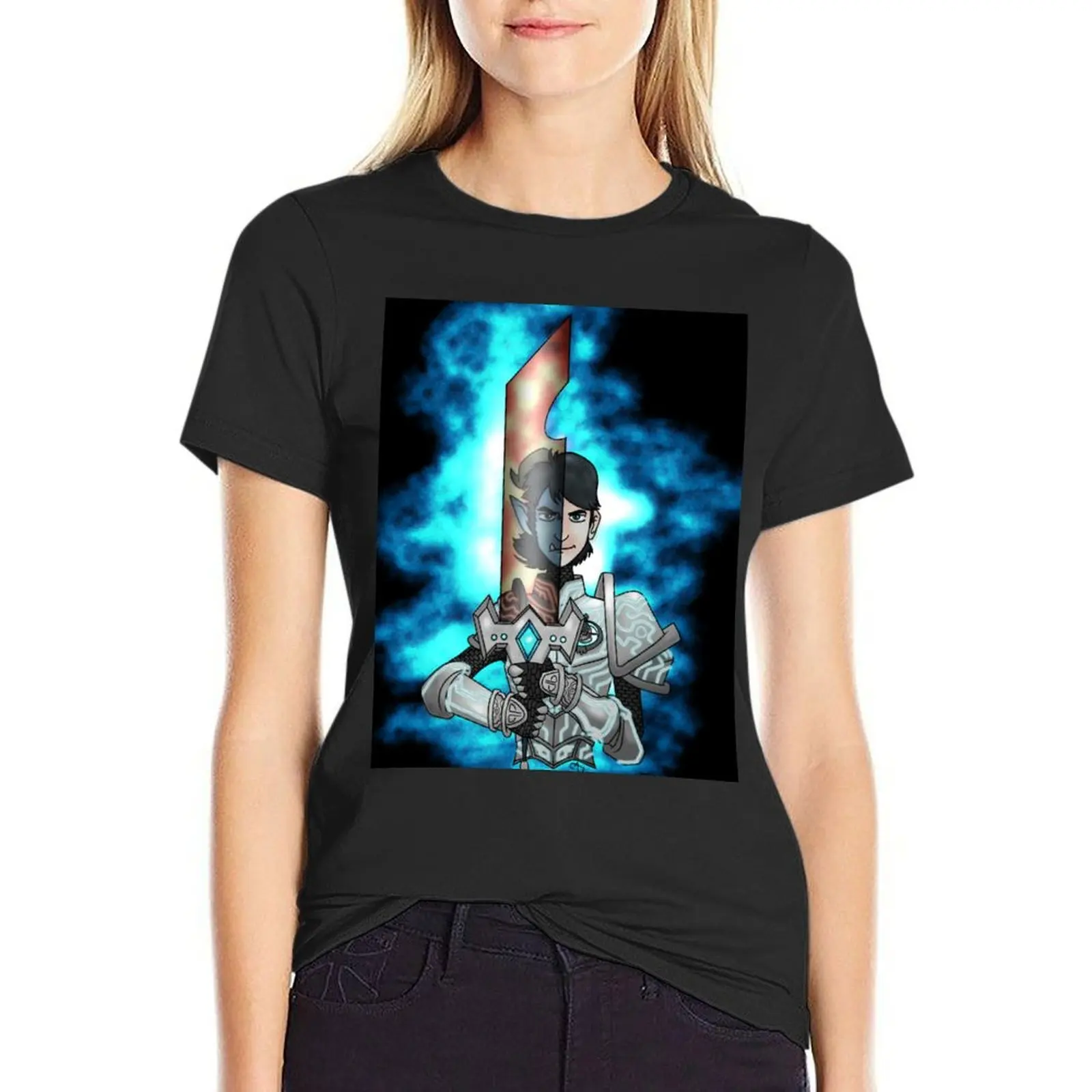 Футболка The Trollhunter Jim Lake Jr одежда из аниме корейские модные топы для женщин