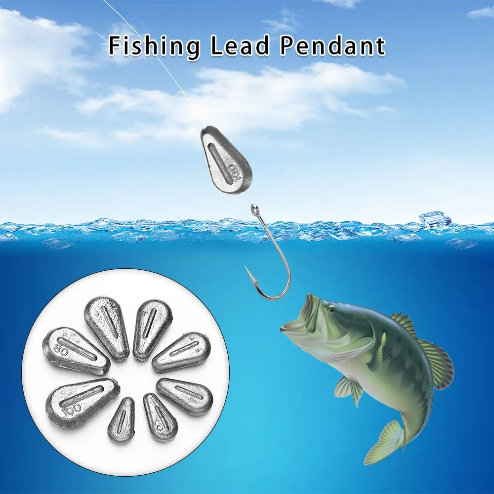 

Multiple Choice Weights Line Sinkers Plastic Coated Fishing Tools Fishing Lead fall Flat Shaped Fishing Lead Pendant