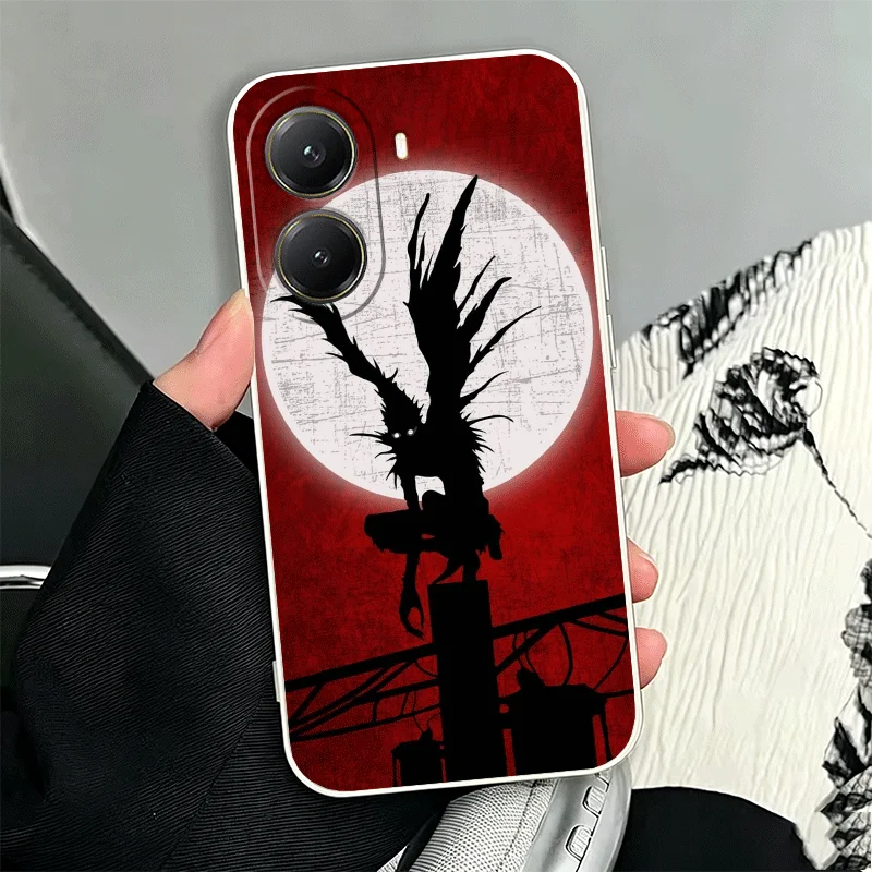 Фото Мягкий чехол для телефона N-Notes D-Deaths Anime Ryuk для Xiaomi Poco M8 X7 X8 Pro Max X6 X5 X3 F7 F8 Ultra M7 Redmi 15C 15 14C 13C 13 12C №3