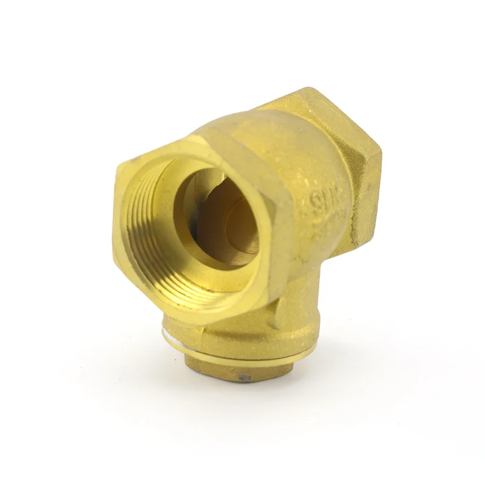 1/2 &quot3/4&quot 1&quot латунный горизонтальный обратный клапан BSP поворотный с внутренней