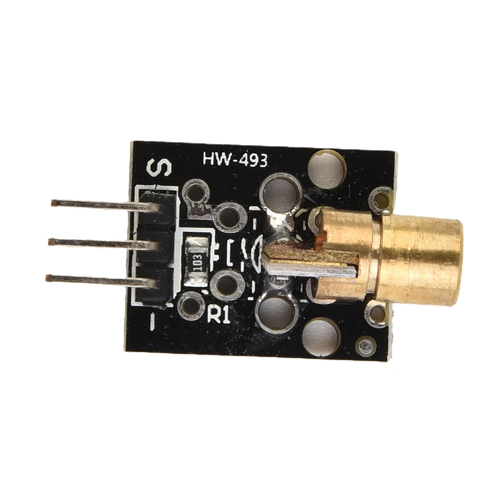 

650 nm Sensor Module Board For Arduino AVR Laser Parts Replacement Set With KY-008 Transmitter 10pcs Durable New