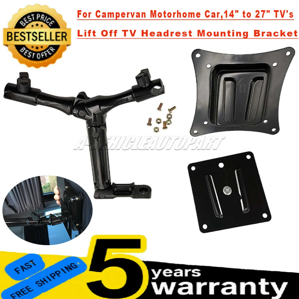 

Новинка для кемпера, дома на колесах, автомобиля от 14 до 27 дюймов, регулируемый многофункциональный угловой держатель для телевизора, автомобильные аксессуары для кемпера, автодома