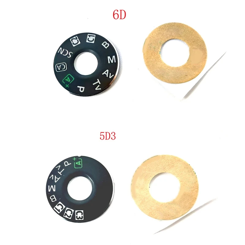 

Camera Function Dial Mode Interface Cap Button Repair Replacement Parts Accessories For Canon EOS 6D New