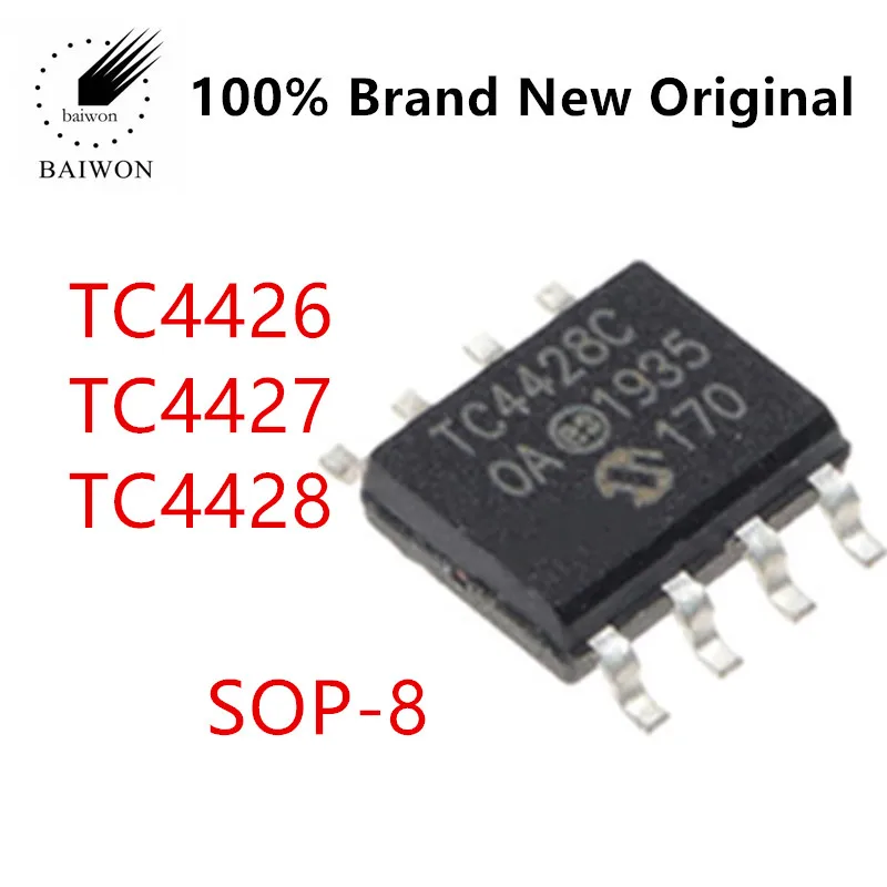 

100% Original IC Chips TC4427ACOA 4426 4428AVOA AEOA EOA COA ACOA AC AV AE E C SOP8 Power Driver Chip