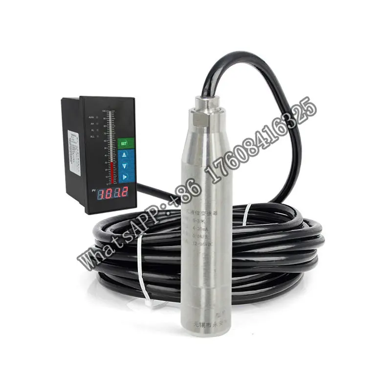 

Датчик уровня жидкости в резервуаре для воды, отображение гидростатического давления 4-20 мА