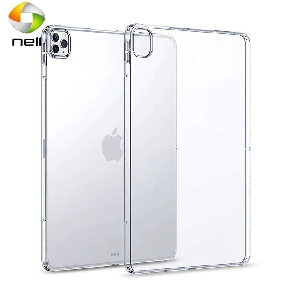 

2 шт. Ультратонкий Прозрачный чехол для iPad Pro 11 12,9 дюйма 2020 чехол силиконовый прозрачный ТПУ чехол новый iPad Pro 12.9 чехол Обложка