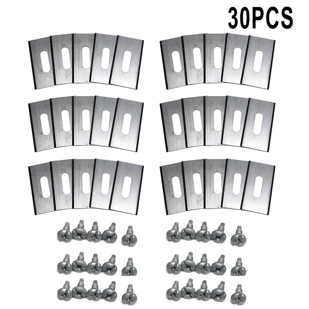 

30 Set Blades Screw Replacement Blades For 310 420 315X 430X 305 105 Grass Trimmer Accessories