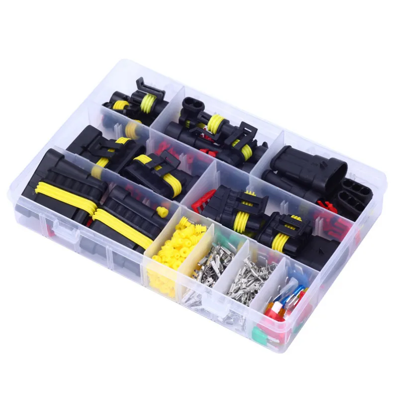 

240 шт., водонепроницаемые коннекторы для электрических проводов