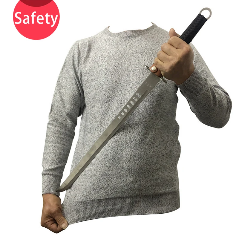 

Safety Self-defense Protective Anti cutting Clothing Tactical Cut-resistant Thin Breathable Soft Hidden Anti-stab Long Sleeve