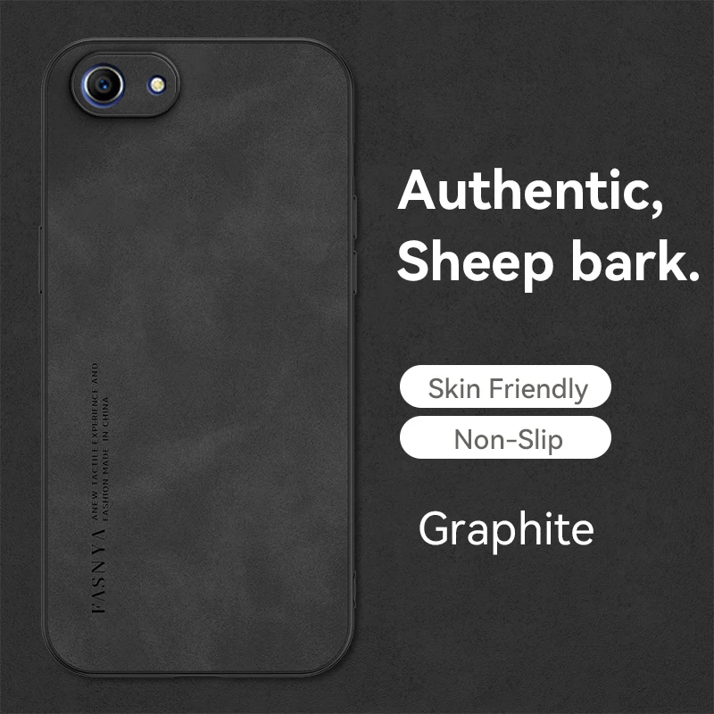 

Leather Case for Oppo A1 PHS110 Luxury Frosted Ultra-thin Soft Silicone Armor Shockproof Heat Dissipation Phone Cover Oppo A1