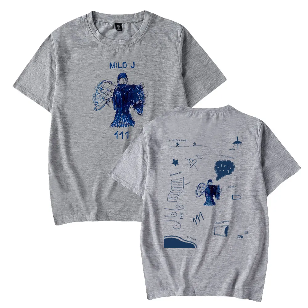 Футболка Milo J Singer 111 футболка с альбомом 2024 круглым вырезом и короткими рукавами