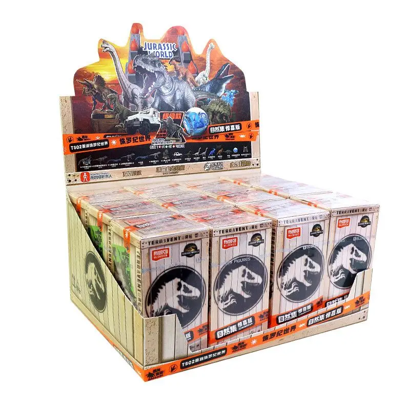 Коллекционные подарочные наборы для сборки моделей Blokees Jurassic World Terraventure TS 01 02 03: Мировая лаборатория, Тираннозавр Рекс (art.: 3920dc7cd2fac) - 3920dc7cd2fac