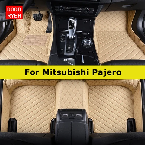 Автомобильные коврики DOODRYER на заказ для Mitsubishi Pajero V73 V77 V93 V97, автомобильные ковры, аксессуары для ног Coche