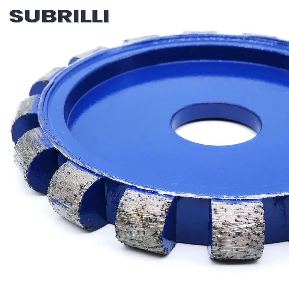 SUBRILLI 4-дюймовый алмазный точечный диск R6 отрезной шлифовальный для стены пола