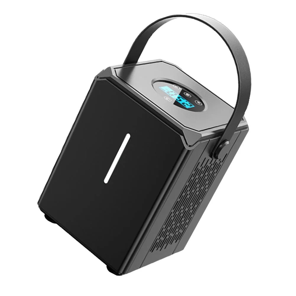 

1pc Vehicle Air Pump Tire Inflator Portable Basketball Air Pump Bike Inflator