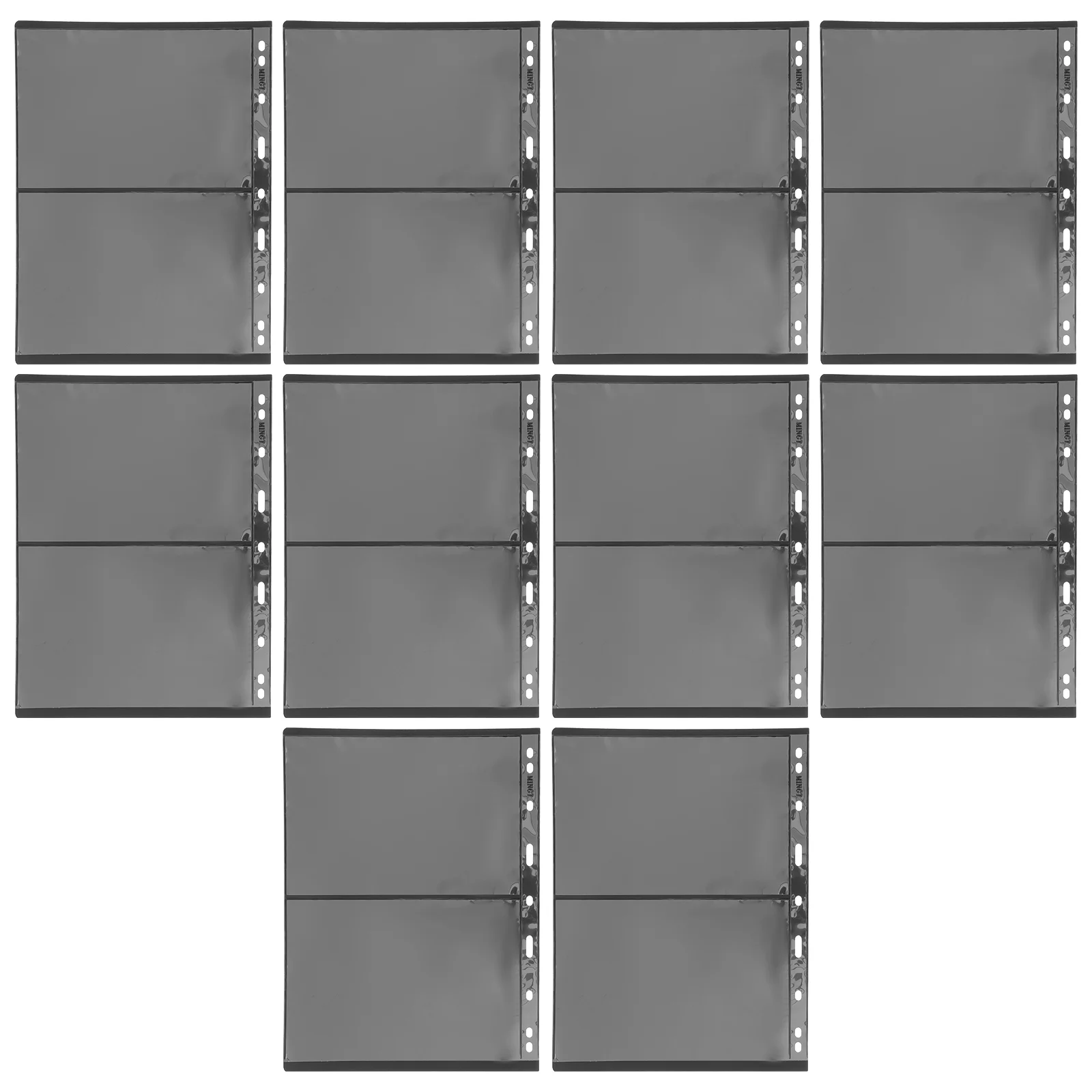 10 шт. альбомы для хранения коллекции штампов наклейки бумажная защита денег