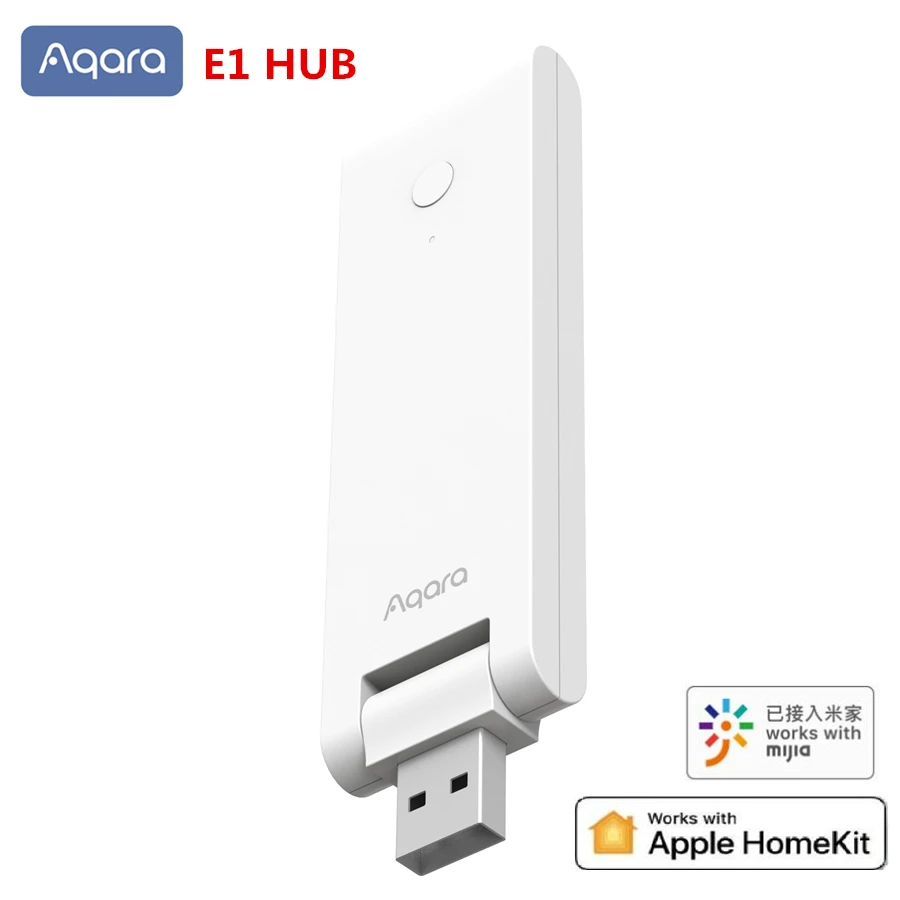 

Newest Xiaomi Aqara E1 Hub Gateway Zigbee 3.0 WiFi Relay Remote Control smart Home System Work with Mijia APP mi home HomeKit