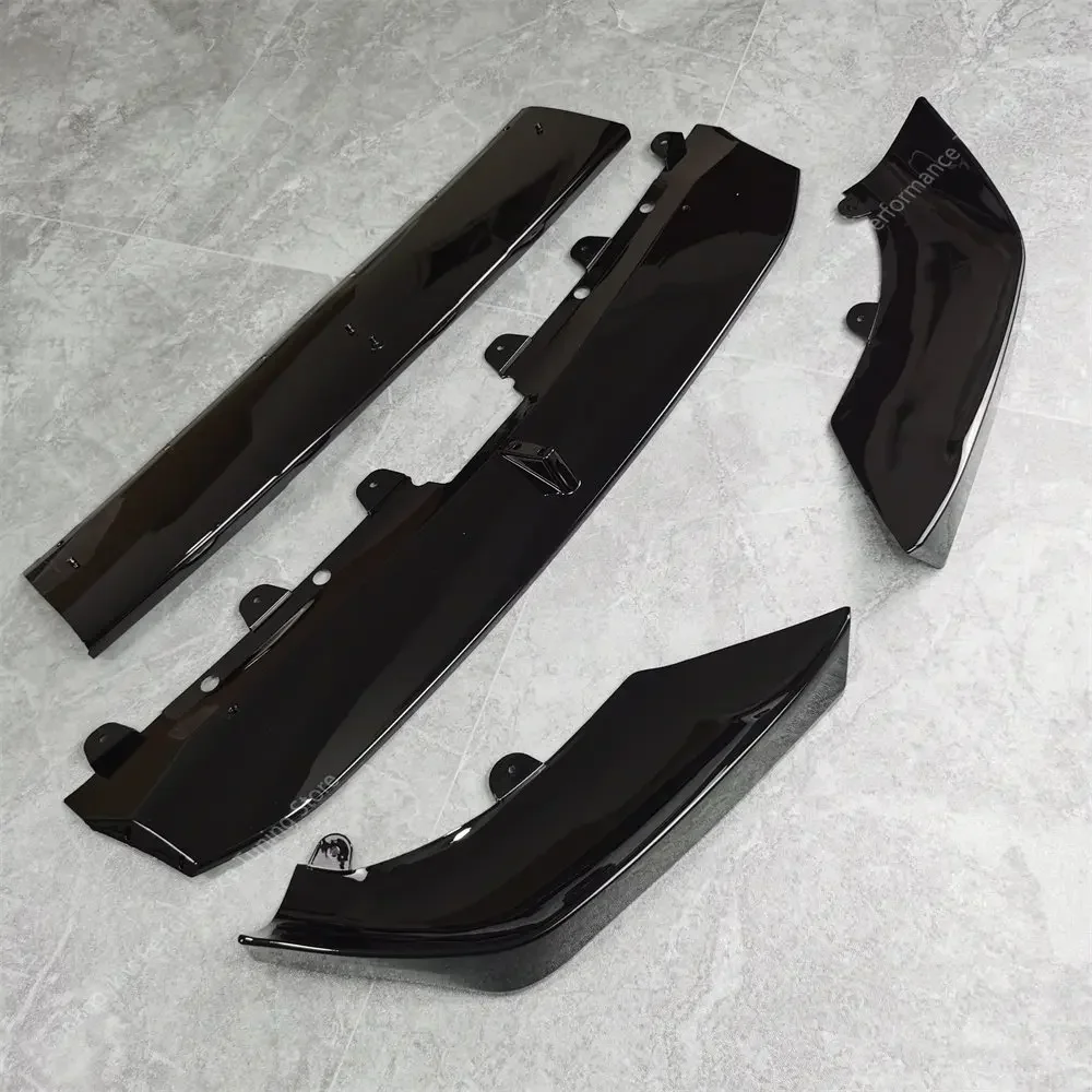 

4 шт., диффузор для переднего бампера Bmw G01 G02 X3 X4 iX3 20d 30i 30d 30e M40i M40d 2021-2023 Lci