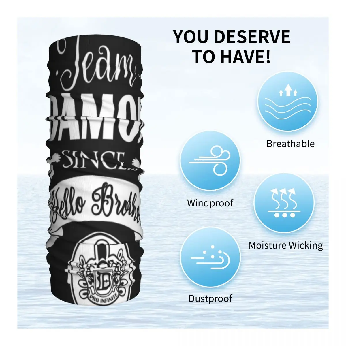 Команда Деймон с надписью Hello Brothers |