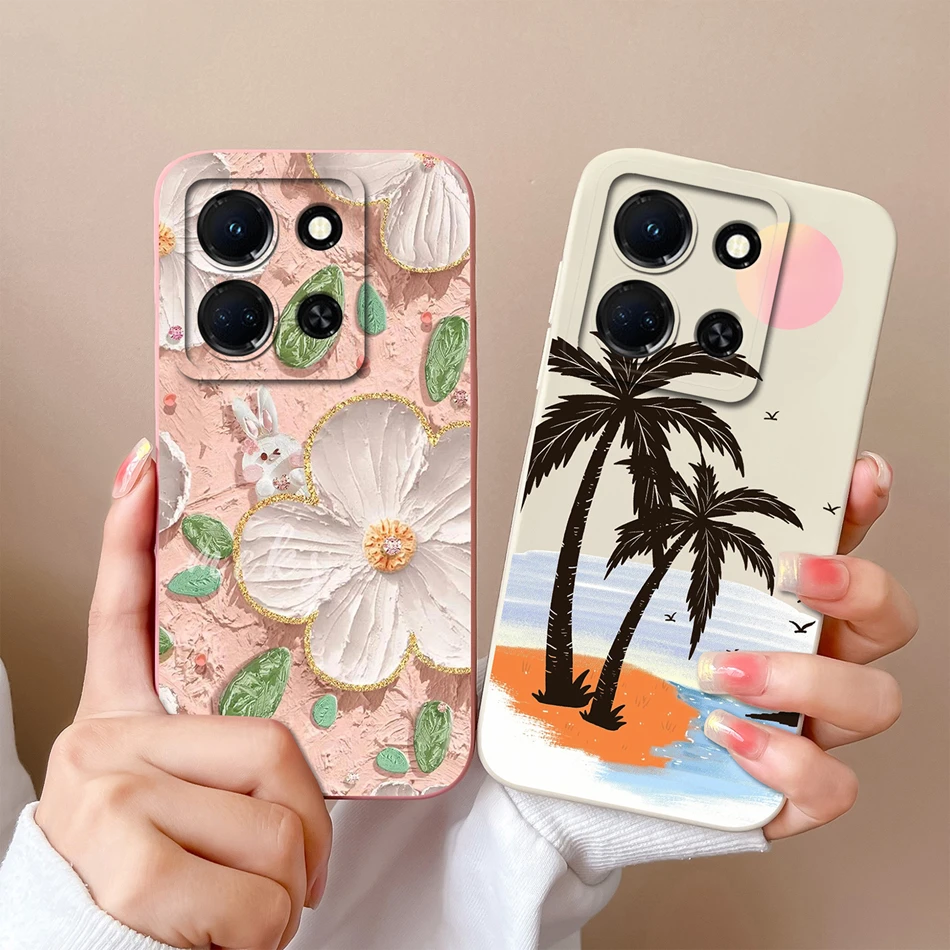 Case For infinix Note 30 Pro Vip 30i Phone Back Cover Soft Liquid Silicone Housing Infinix Note30 30Vip 30Pro Anti Drop Capa