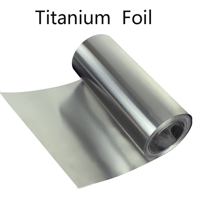 

Titanium Strip 0.1-0.5mm Ti Foil Thin Sheet Industry DIY Material Corrosion Resistance Medical Titanium Aerospace Machining