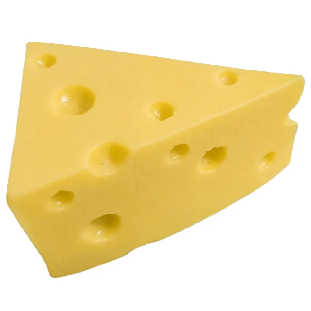 

Imitation Cheese Miniature House Decors Block Practical Pvc Child Simulation Toys