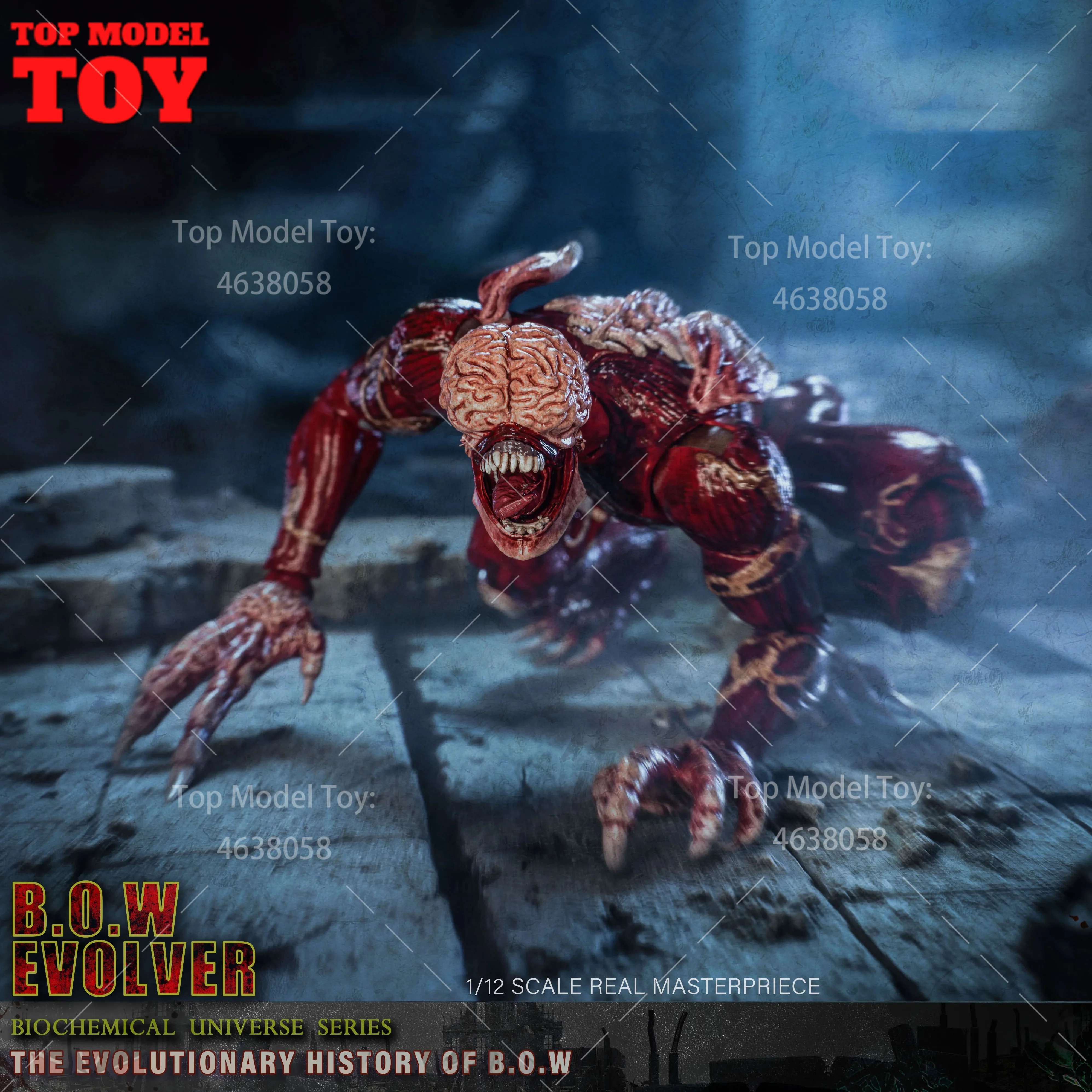 MAK Patriot Studio 1/12 B.O.W Evolver Мутированный Монстр