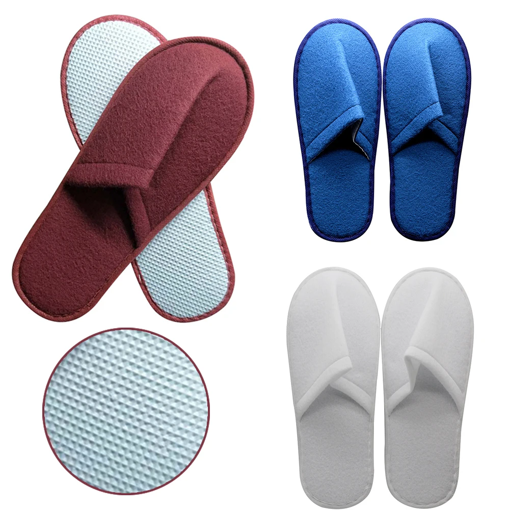 

Тапочки одноразовые унисекс с закрытым носком, 1 пара