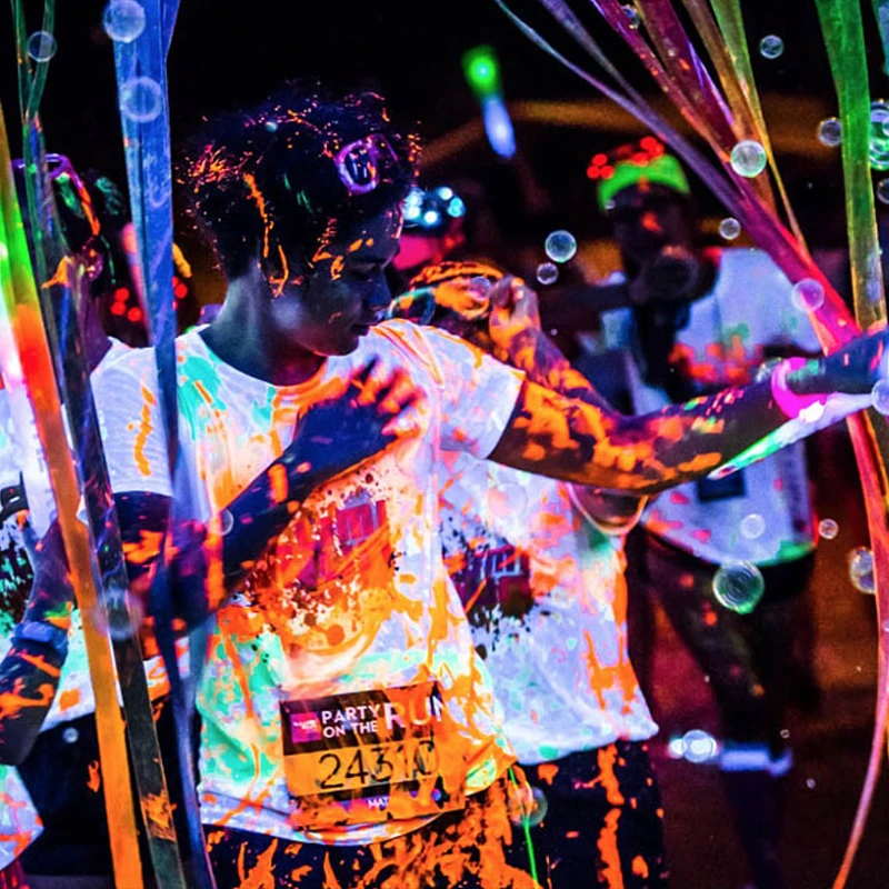 

Fluorescent Paint in the Dark Face Body Painting Makeup Face Watercolor Face Paint Water Based Children Makeup Luminous Paint