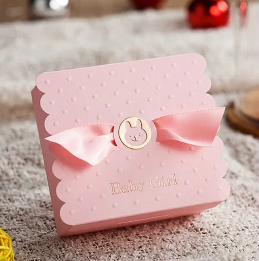 Baby Shower Baby Born Birth Announcement Gift Boxes
