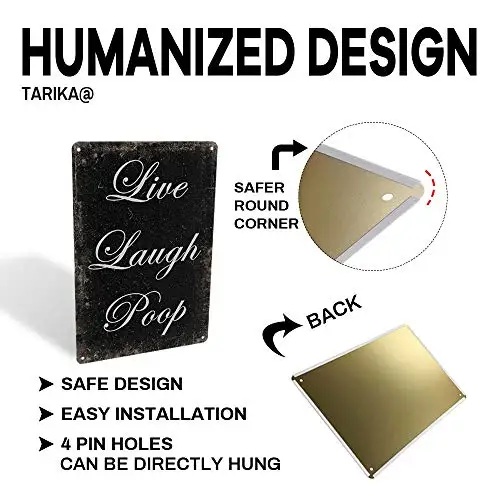 Настенный декор для ванной комнаты-Смешные цитаты и высказывания-Живой смех