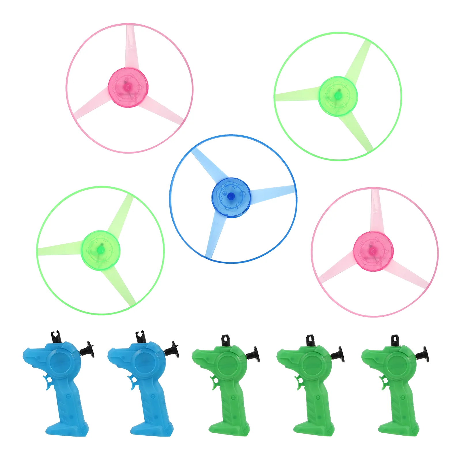 

Flying Disclauncherkids Aerial Saucer Toy​ String Lighthand Control Sky ​Flying Saucers Led Flashtops Boysshooter Set