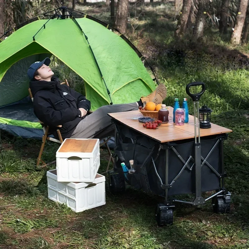 Складывающаяся портативная колесо для кемпинга на открытом воздухе модель сбора