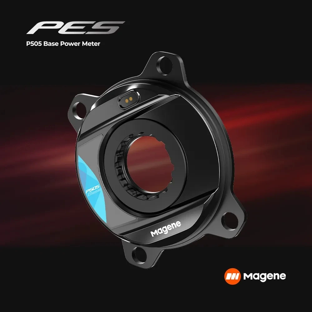 Crank Power Meter PES P505 Base 4 Bolt 110BCD 24mm Cadence Pedal Balance Ant Steel Spindle Crankset Chainring for Shimano Sram