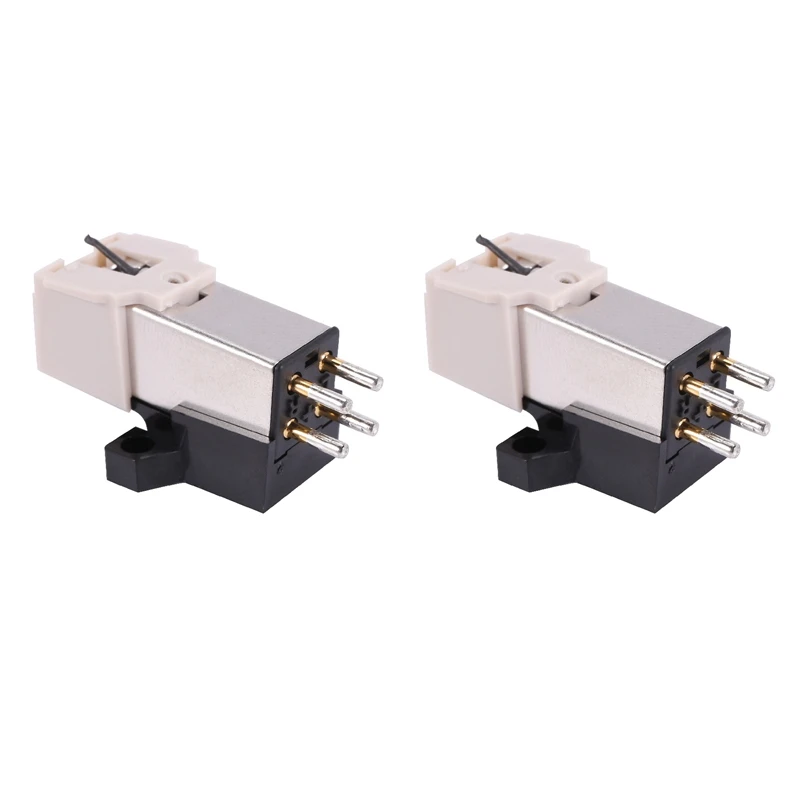 

2X Dynamic Magnetic Cartridge Needle Stylus AT-3600L For Audio Technica Record Player