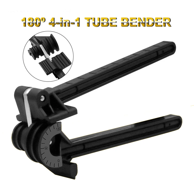 

SEH 4 in 1 Tubing Bender 4mm 6mm 8mm 10mm 3/16 "1/4 ″ 5/16 ″ 3/8 ″ Pipe Bending Tool Heavy Duty Tube Bender Tubing Bender Pliers