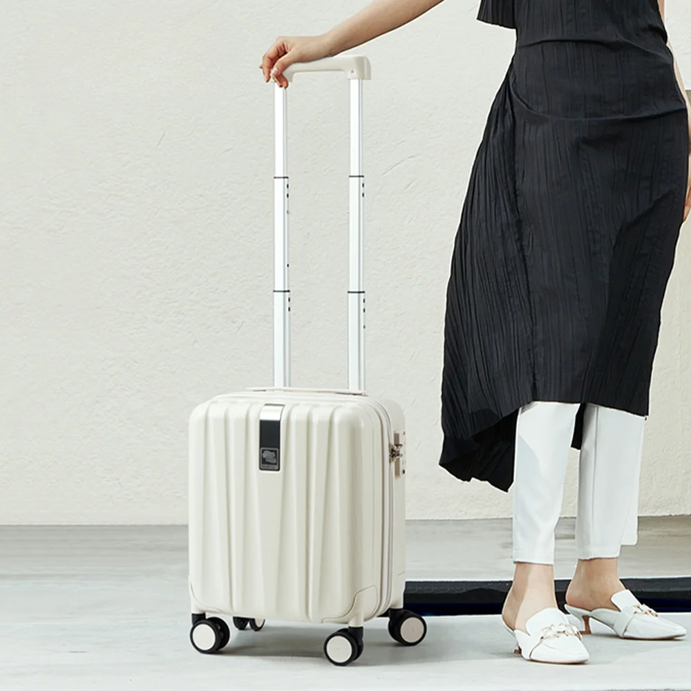 Мини-чемодан сумки на колесиках дорожный винтажный чемодан для багажа ПК спиннер