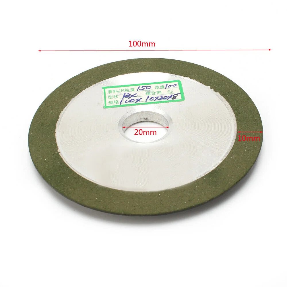 

150 Grit Grinding wheel 100mm Disc 1pcs For Carbide Metal Alloy 4 inch Hypotenuse Sharpener Supplies