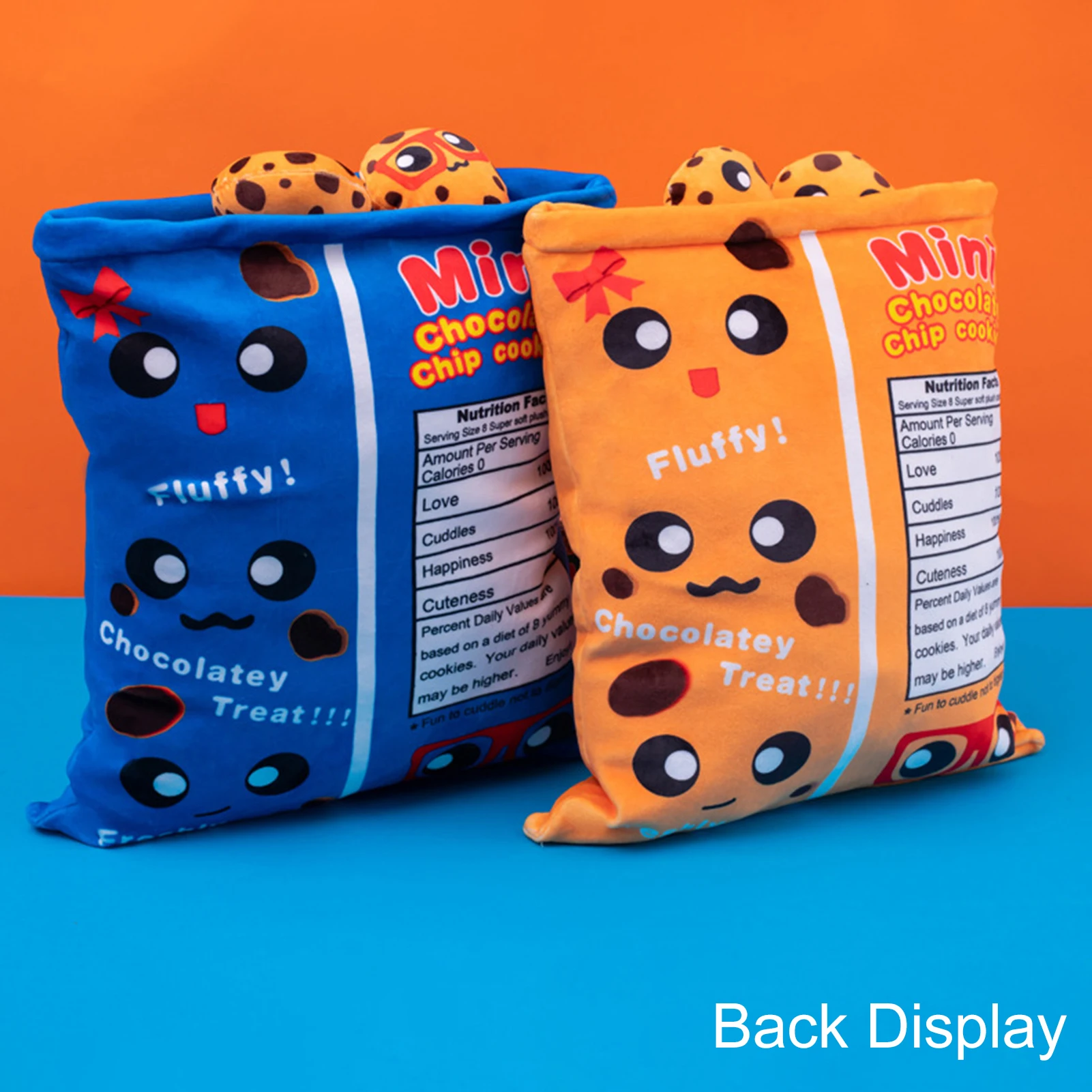 

A Bag Of Cheesy Puff Plush Toy Soft Snack Pillow Puff Toy Stuffed Birthday Christmas Gift For Kids Funny Food Pillow Cushion