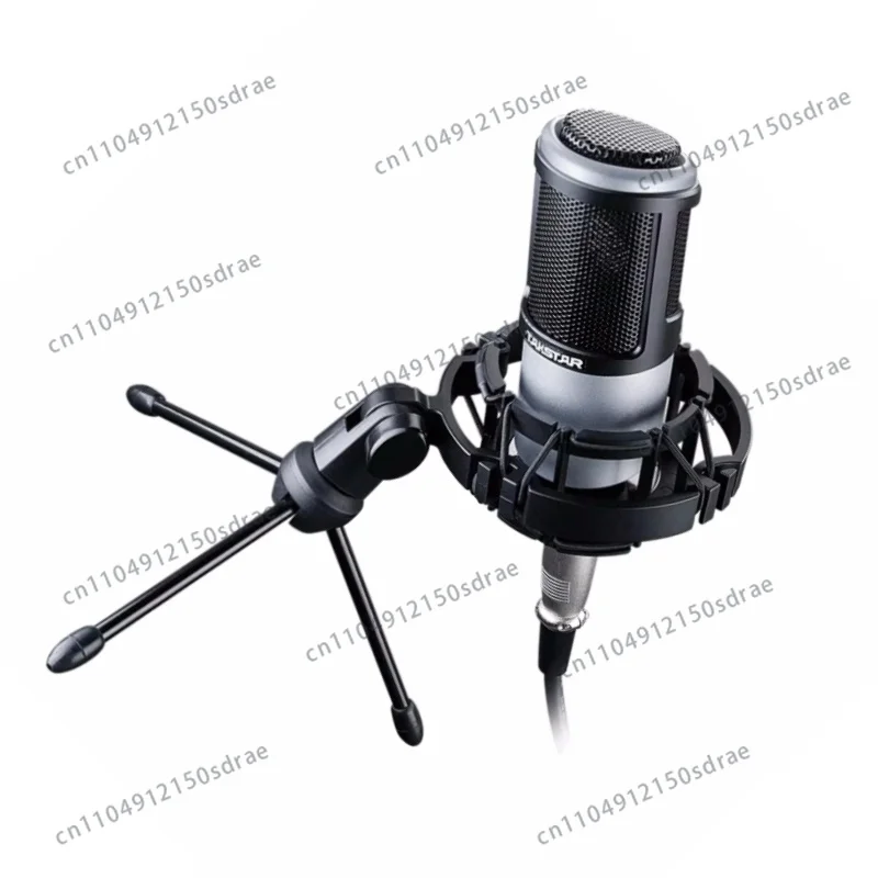Фото Конденсаторный микрофон для компьютера Takstar PCK320 / PC-K320 для вещания, записи музыки и записи звука с музыкальных инструментов. №1