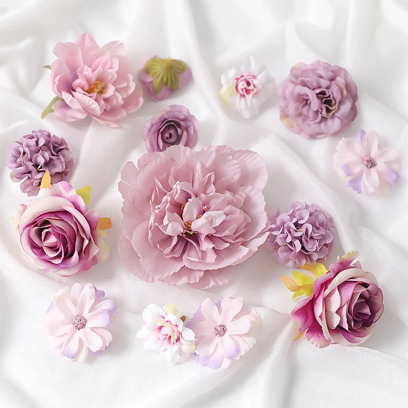 

Искусственные шелковые пионы 5 см