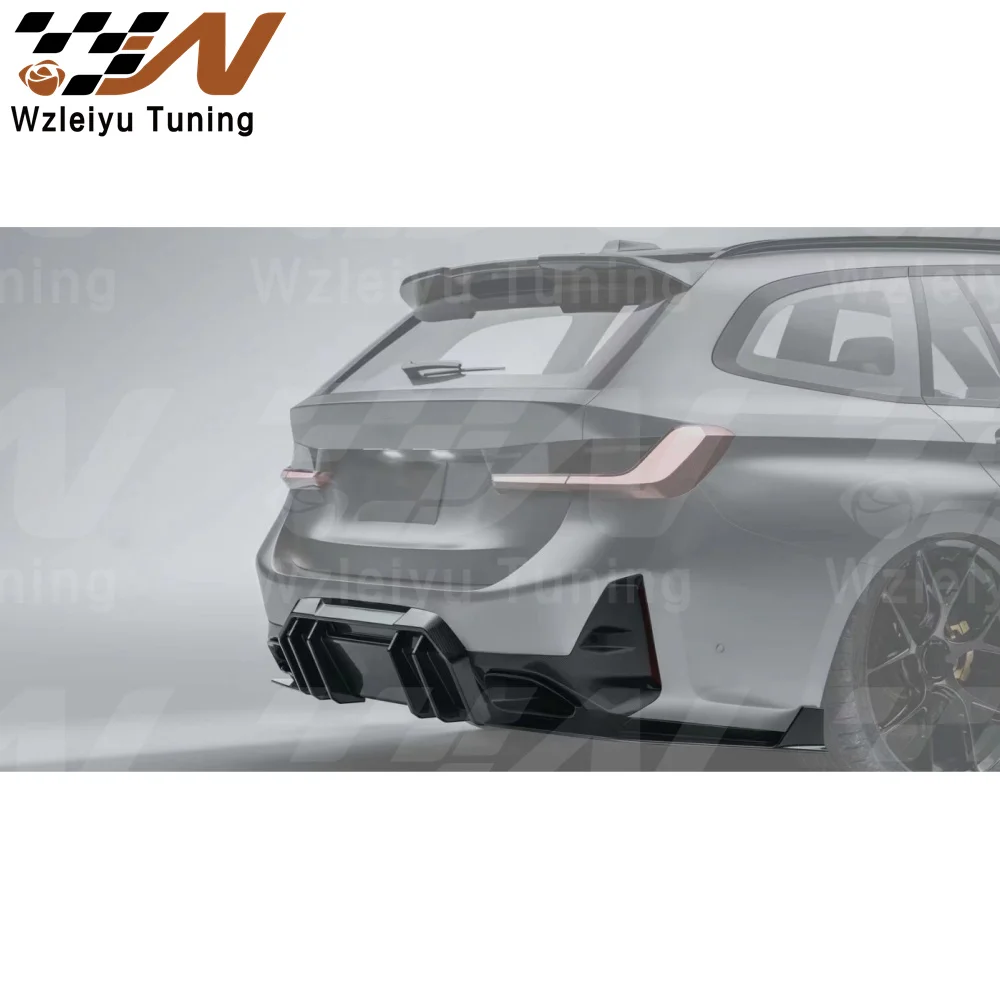 Новый стильный диффузор для заднего бампера из углеродного волокна подходит BMW G20