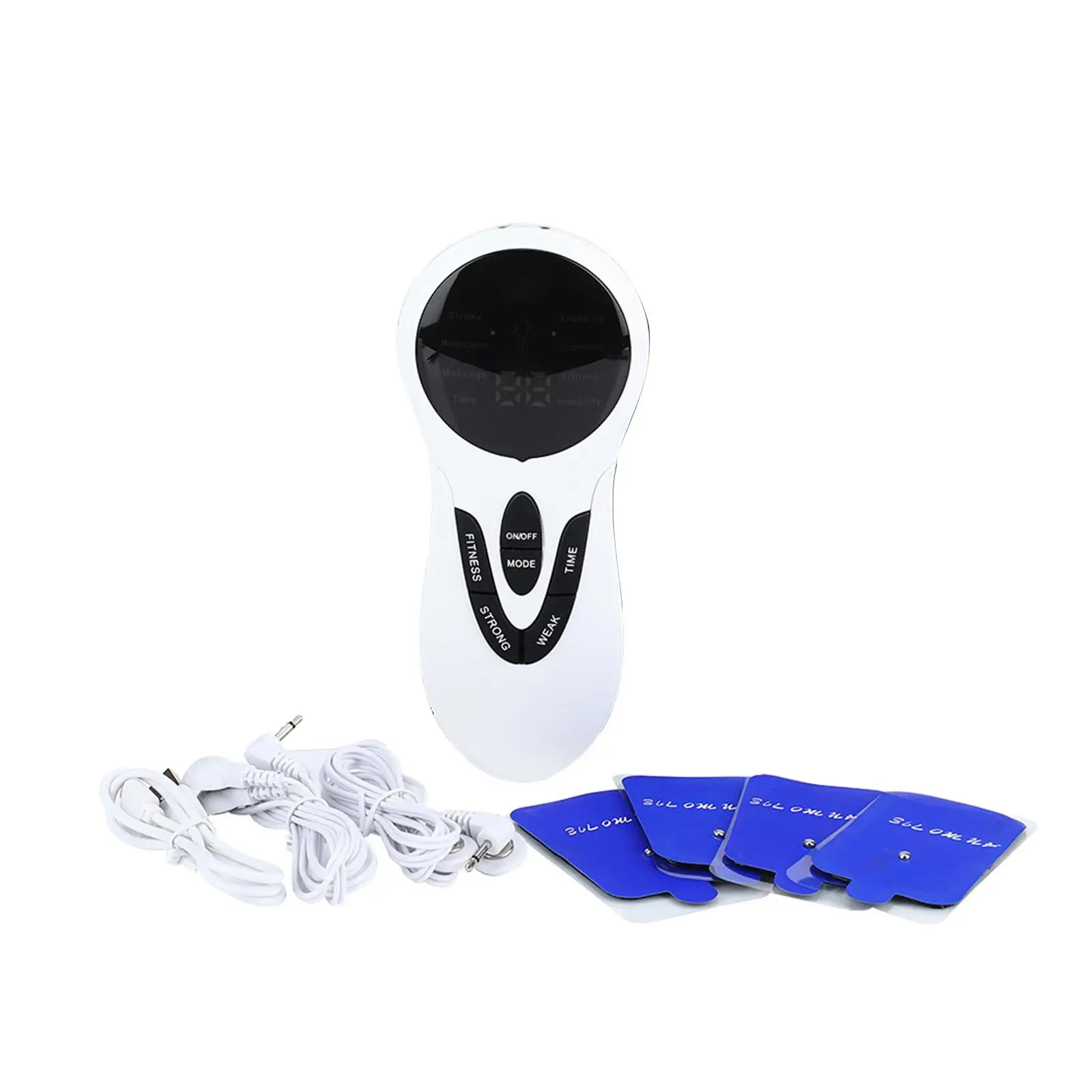 

Электронный массажер, стимулятор мышц для плеч, ног, офиса