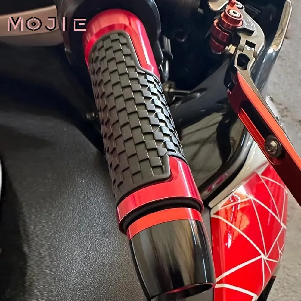 Фото Для KAWASAKI NINJA ZX4R ZX4RR ZX-4R ZX-4RR 2023 2024 2025 мотоциклетные ручки на руль, весовые детали, антивибрационные заглушки Silder, концы №3