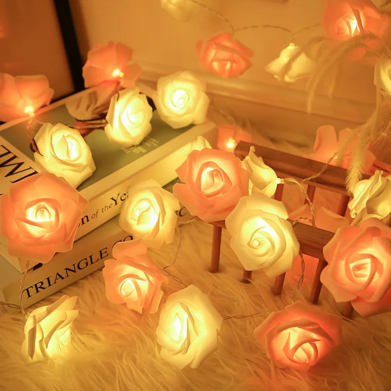 

LED Creative Rose Lamp Room Stall Decoration Trunk Surprise ins Confession Proposal Birthday Romantic Scene Layout Gifts