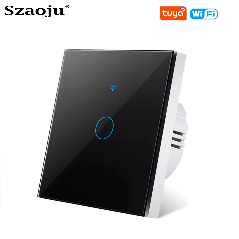 

Szaoju умный выключатель Wi-Fi 1/2/3 Gang белый/черный
