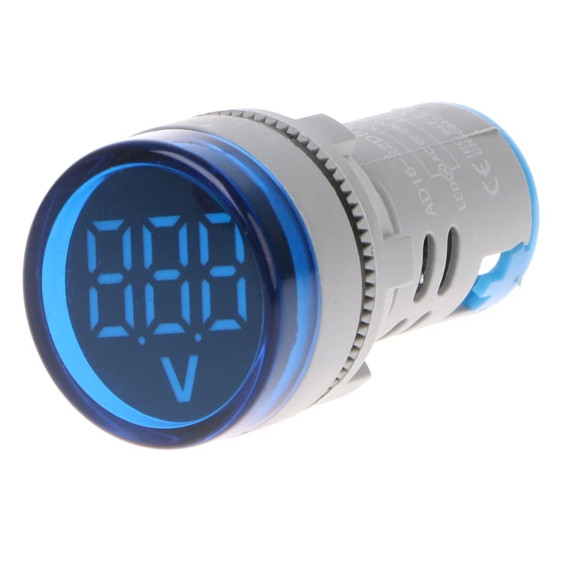 

Digital Voltmeter Voltage Gauge Monitor Indicator Signal Lights AC 60-500V 22mm