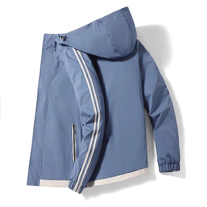 Новинка 2023 осенняя модная мужская куртка Pinted облегающая Мужская куртка-бомбер